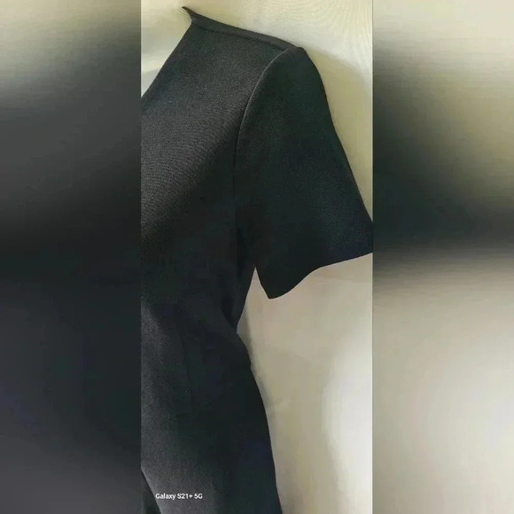 SIZE 6 THEORY dress Karline Idol Jersy A-Line Stretch Classic Career - Picture 5 of 11